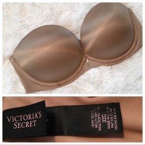 Victoria’s Secret Bra Very Sexy Strapless 32D